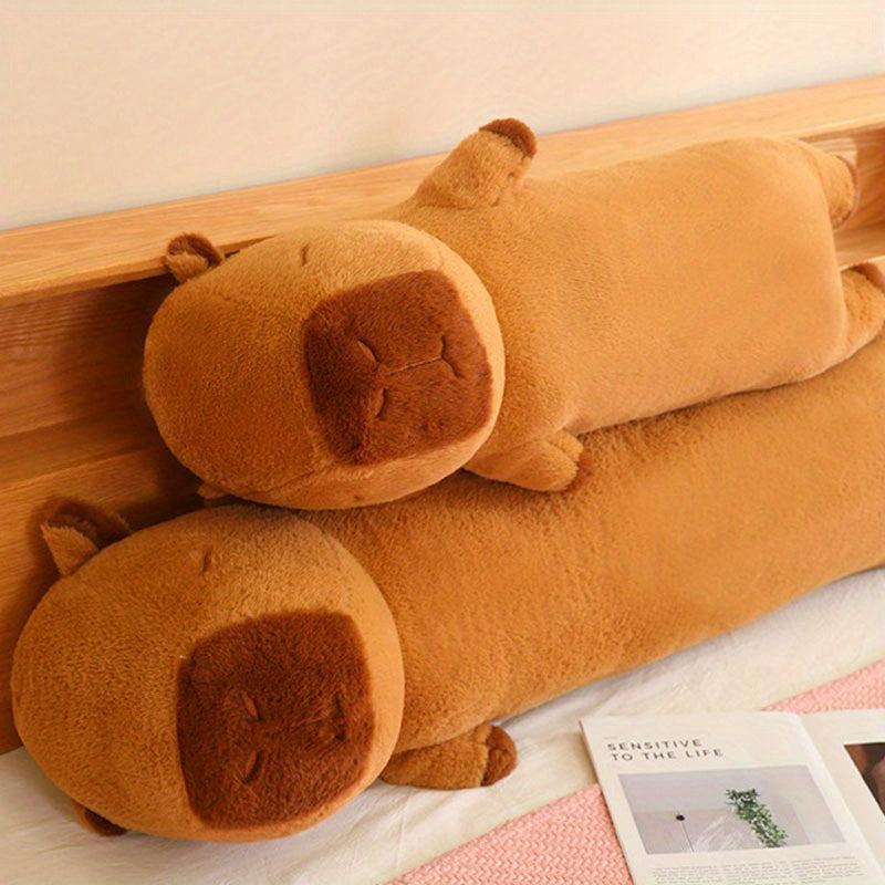 Serene Capybara Plush Toy | Comfort Companion for Relaxation