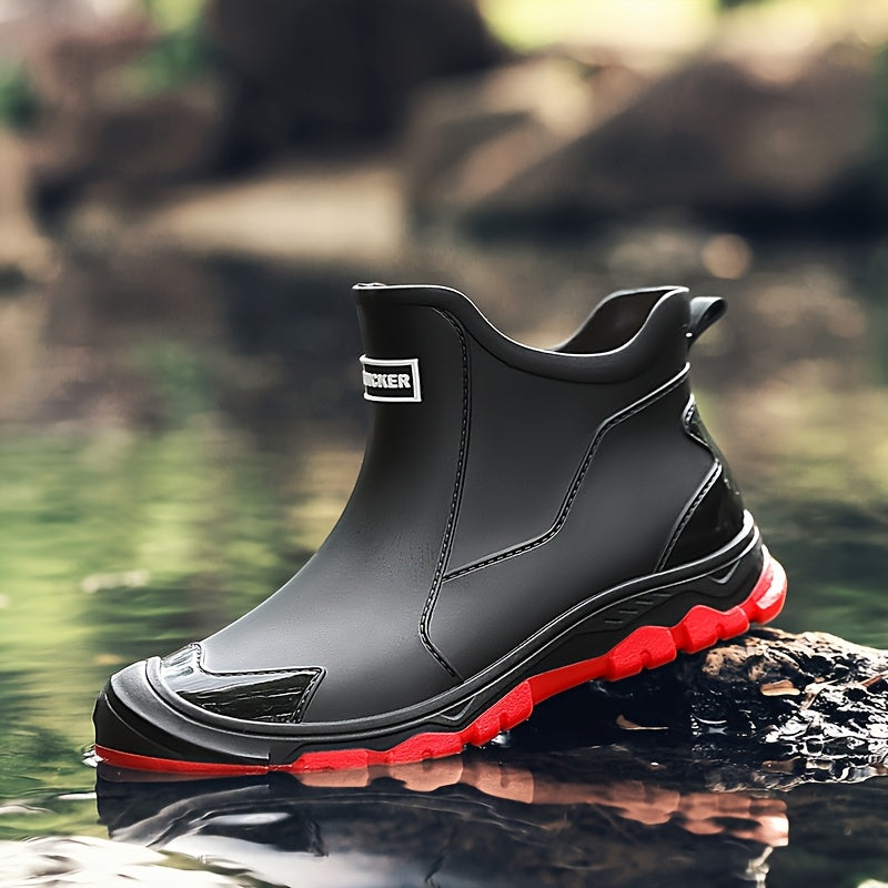 AquaGuard – Resilient Wet Terrain Boots with Slip-Resistant Grip
