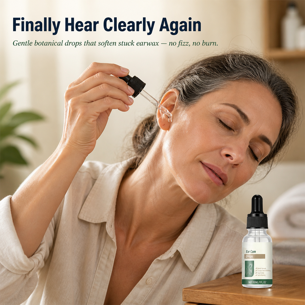 SereniSoothe™ — Soften Tough Earwax and Quickly Clear That Blocked, Muffled Sensation