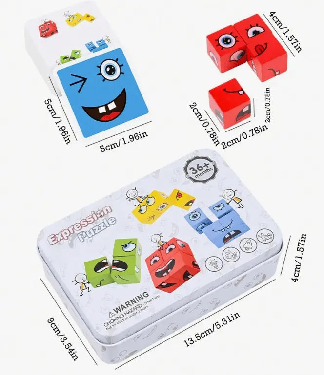 3D Facial Puzzle – Interactive & Learning Toy