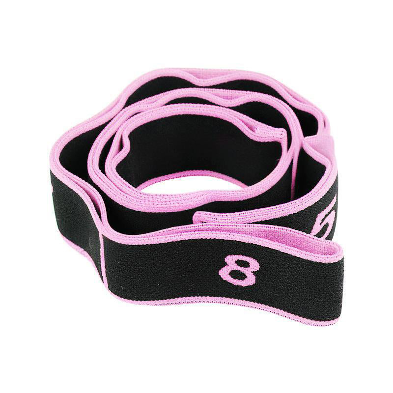 8-Segment Resistance Bands for Stretching, Yoga, and Strength Workouts