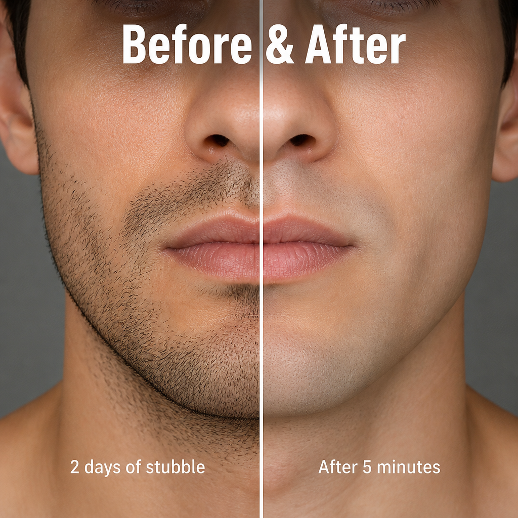 VeloTrim™ — Control Stubble Fast with a Compact Capsule Shaver in 5 Minutes
