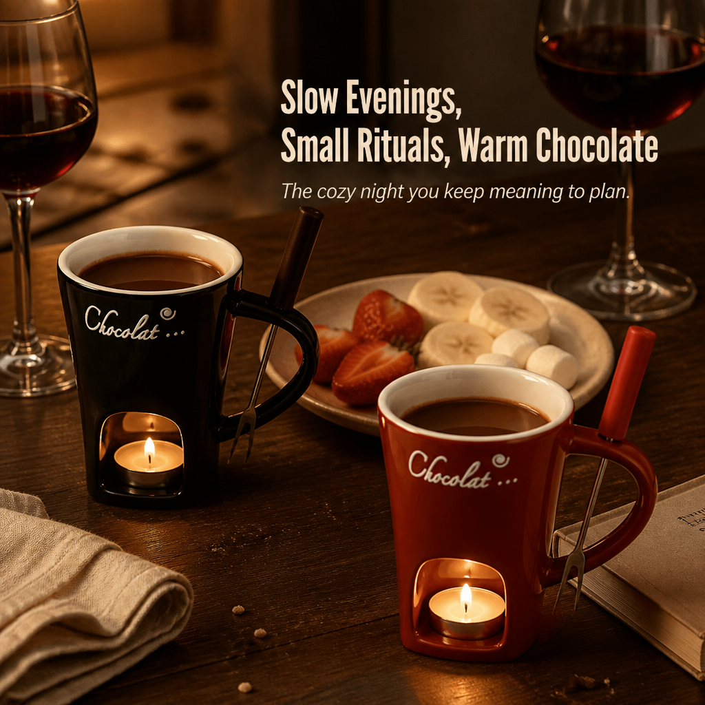 MeloMist™ — Ignite a Tealight, Melt Chocolate, Forget the Fondue Pot