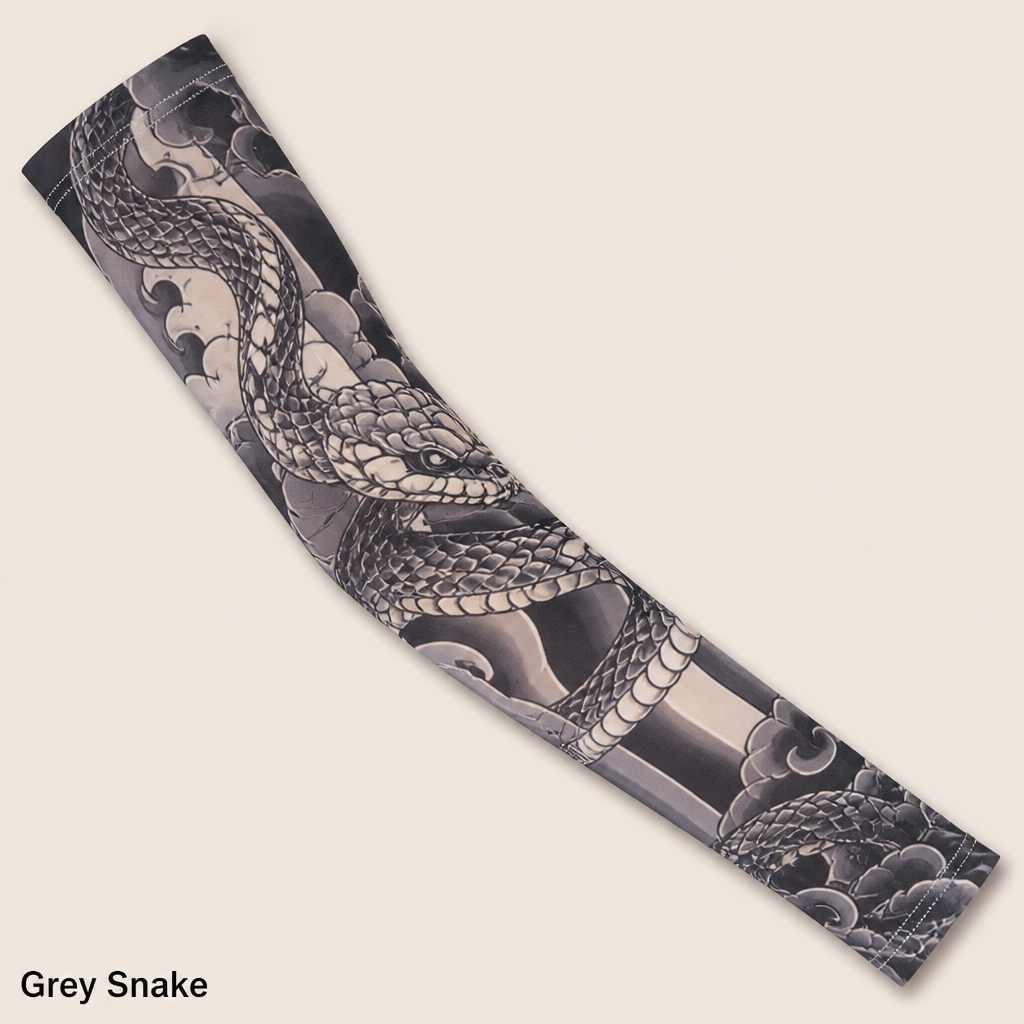 ArborSkin™ – UPF 50+ Japanese Tattoo-Print Sun Shield Arm Sleeve