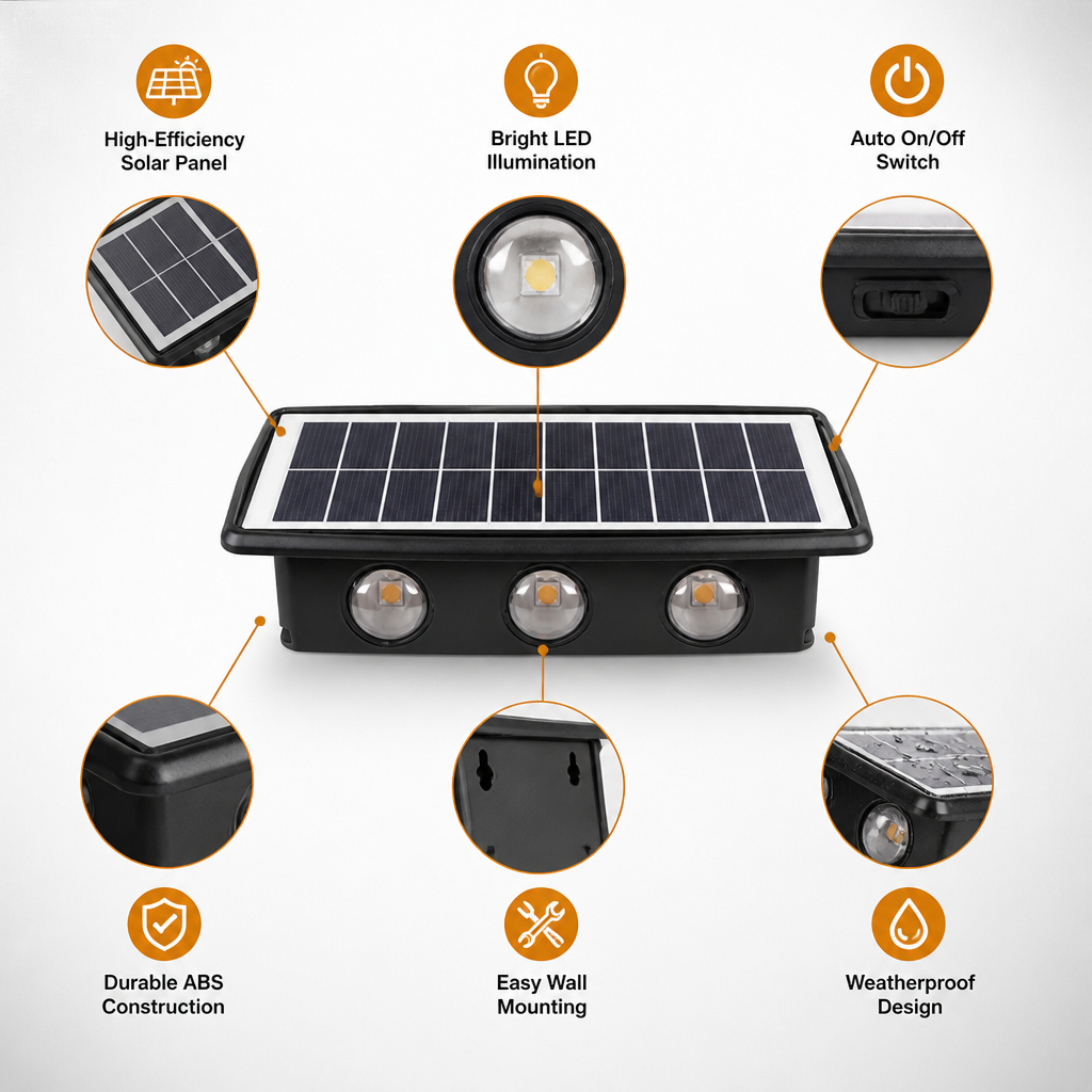 SolaraBeam™ — Wrap Your Garden in Effortless, Warm Solar Glow Every Night