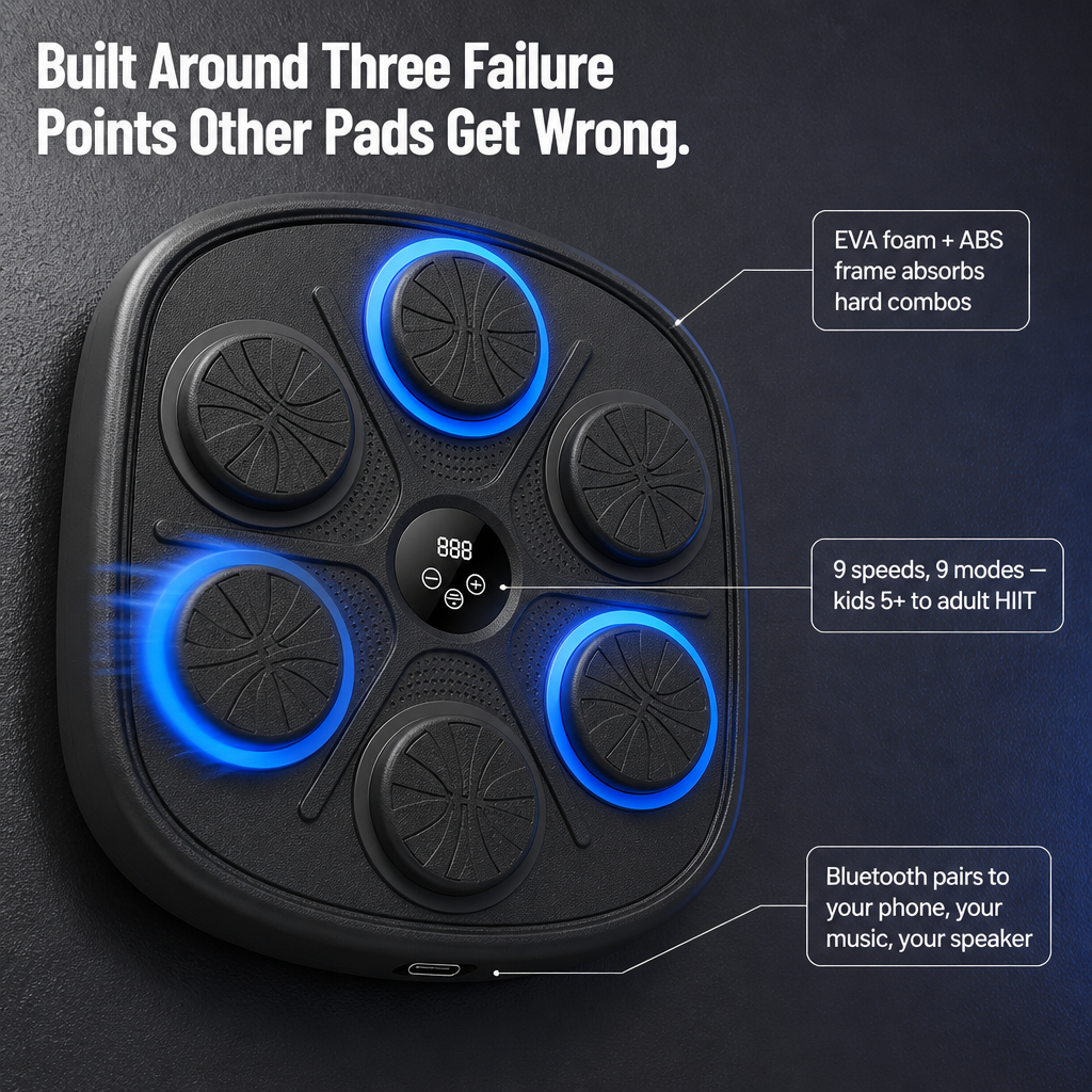 FlowPunch™ — Strike to the Rhythm and Beat Stress in 15-Minute Rounds