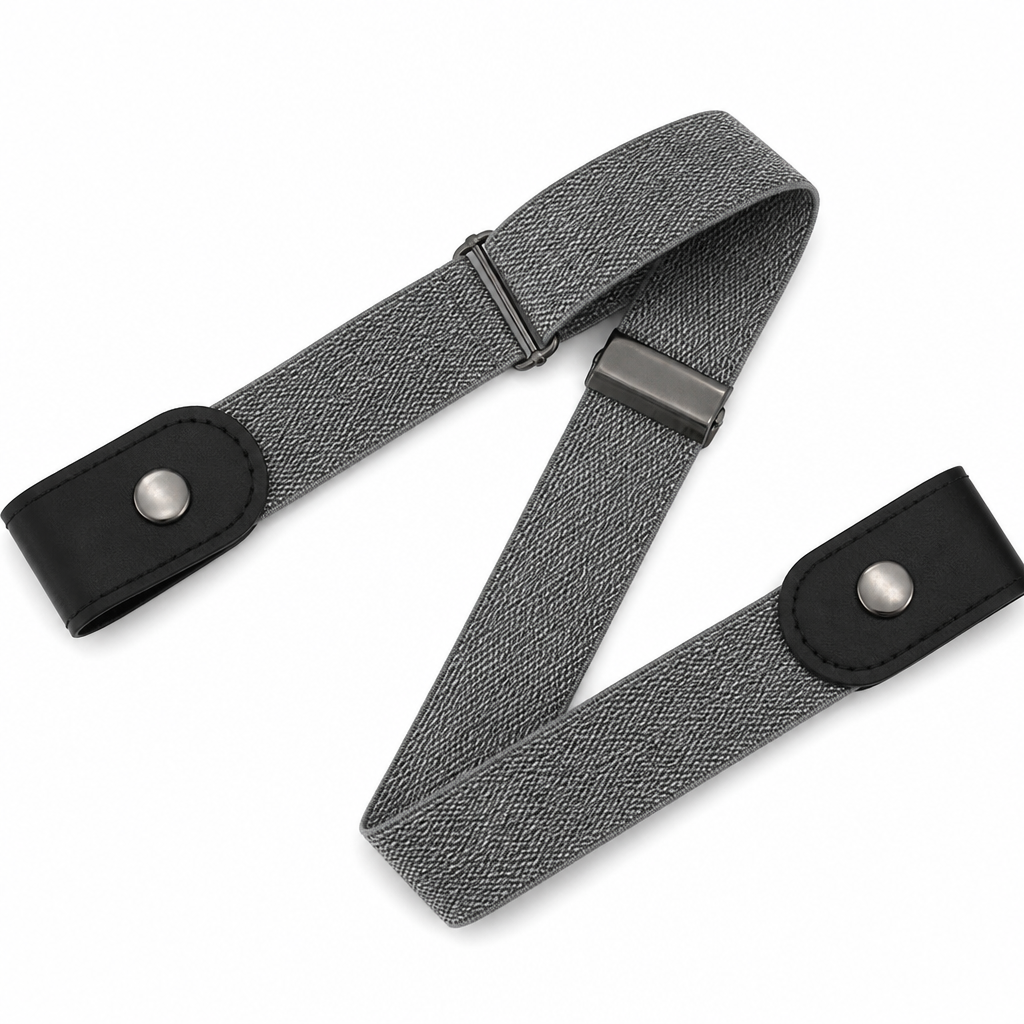 FlexiStride™ – Snapless Stretch Belt with Discreet Closure