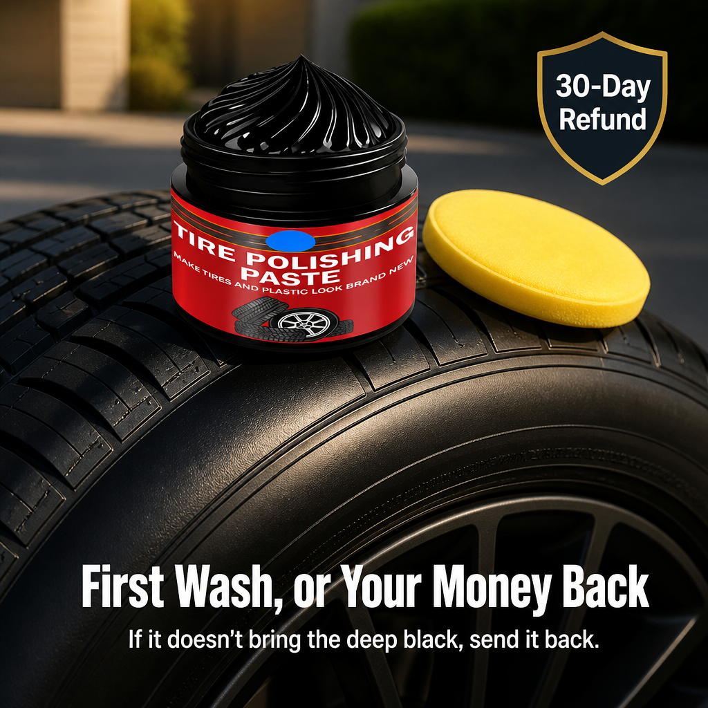 ObsediaBlack™ — Restore Dull Tires to Rich, Freshly-Detailed Black in Minutes