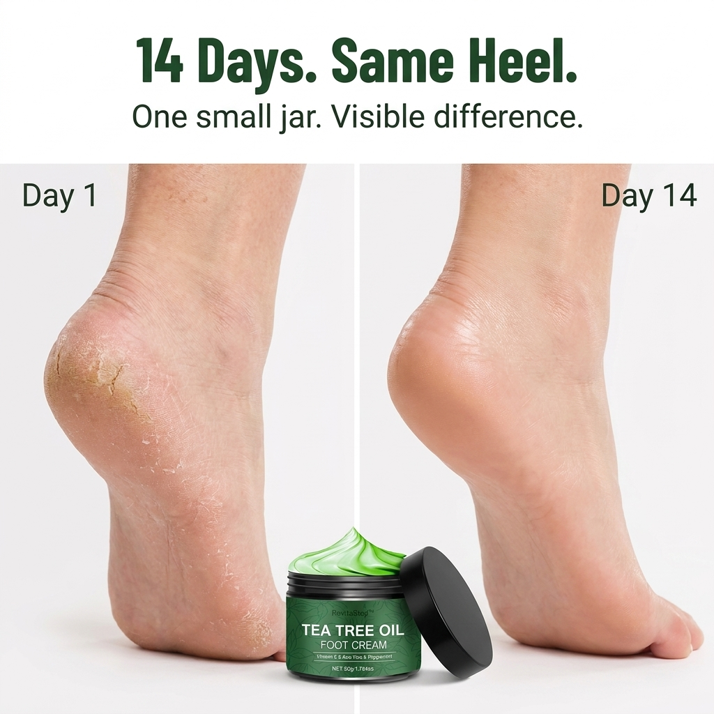 RevitaStep™ — Heals Cracked Heels and Refreshes Tired Feet in 60 Seconds
