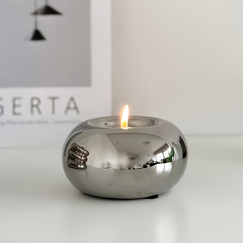 LUMINA GLOW – Elegant Ceramic Candle Holder for Any Occasion