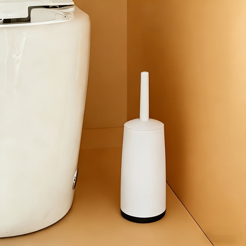 Elegant Toilet Brush Set with Stylish Storage Solution