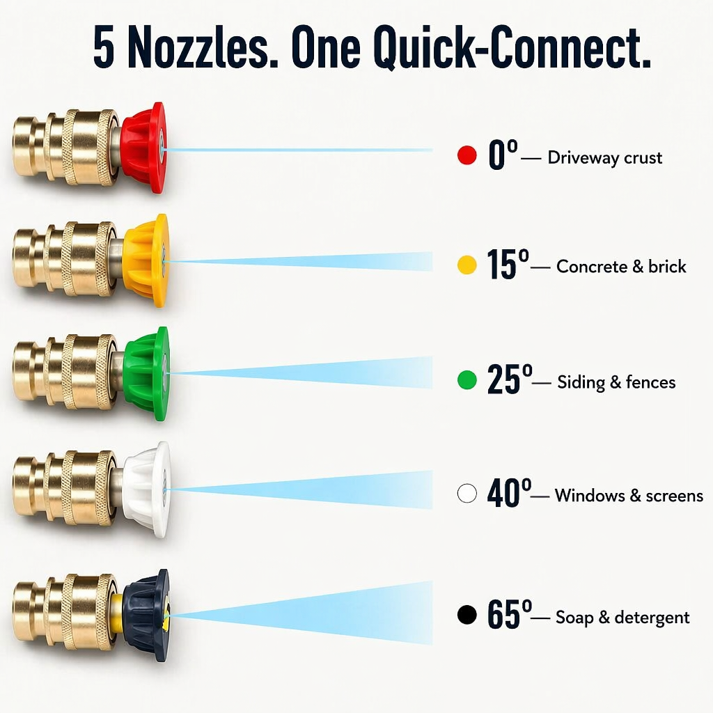 SkySweep™ — Blast Away Gutters, Siding & Second-Story Grime Without Ladder Climbing