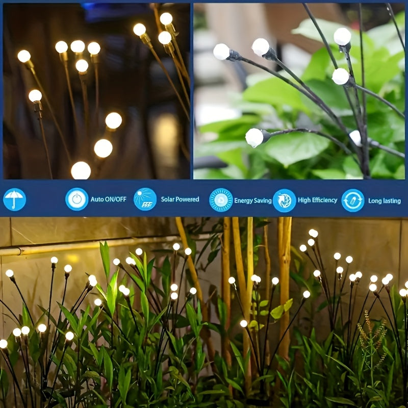 Solar Spark - 6/8/10 LED Outdoor Fairy Lights for Gardens