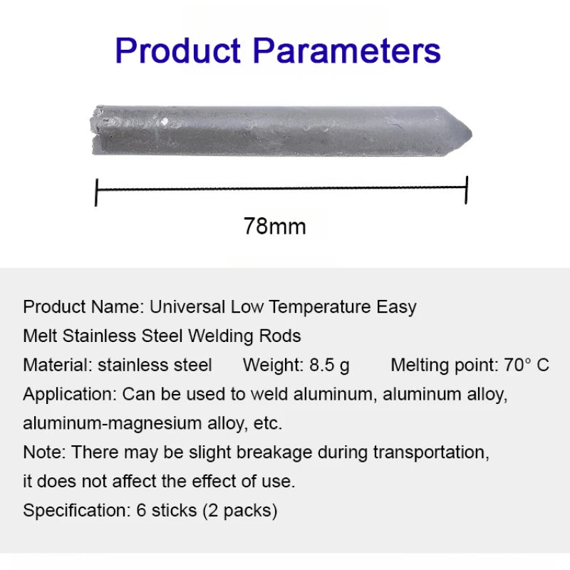 BondMaster™ Low Temp Welding Rods — Repair Metal Safely and Strongly Without Any Experience