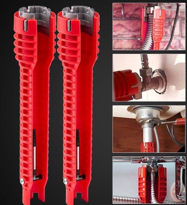 GripMax™ Pro Wrench — Conquer Tight Spaces and Fix Plumbing Without the Struggle