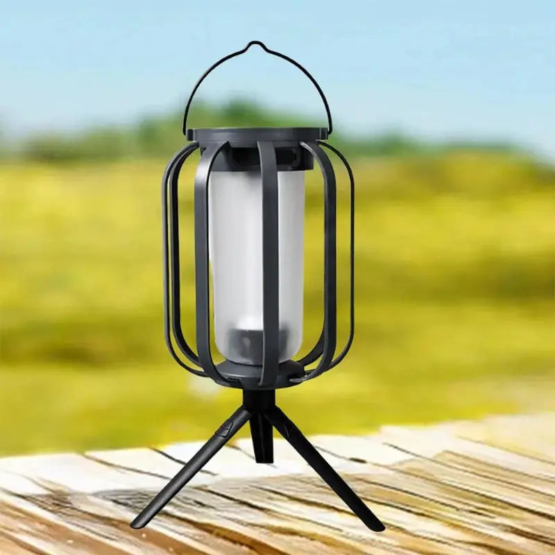 Solar-Powered Lantern with 4 Settings – Ideal for Camping & Garden Gatherings