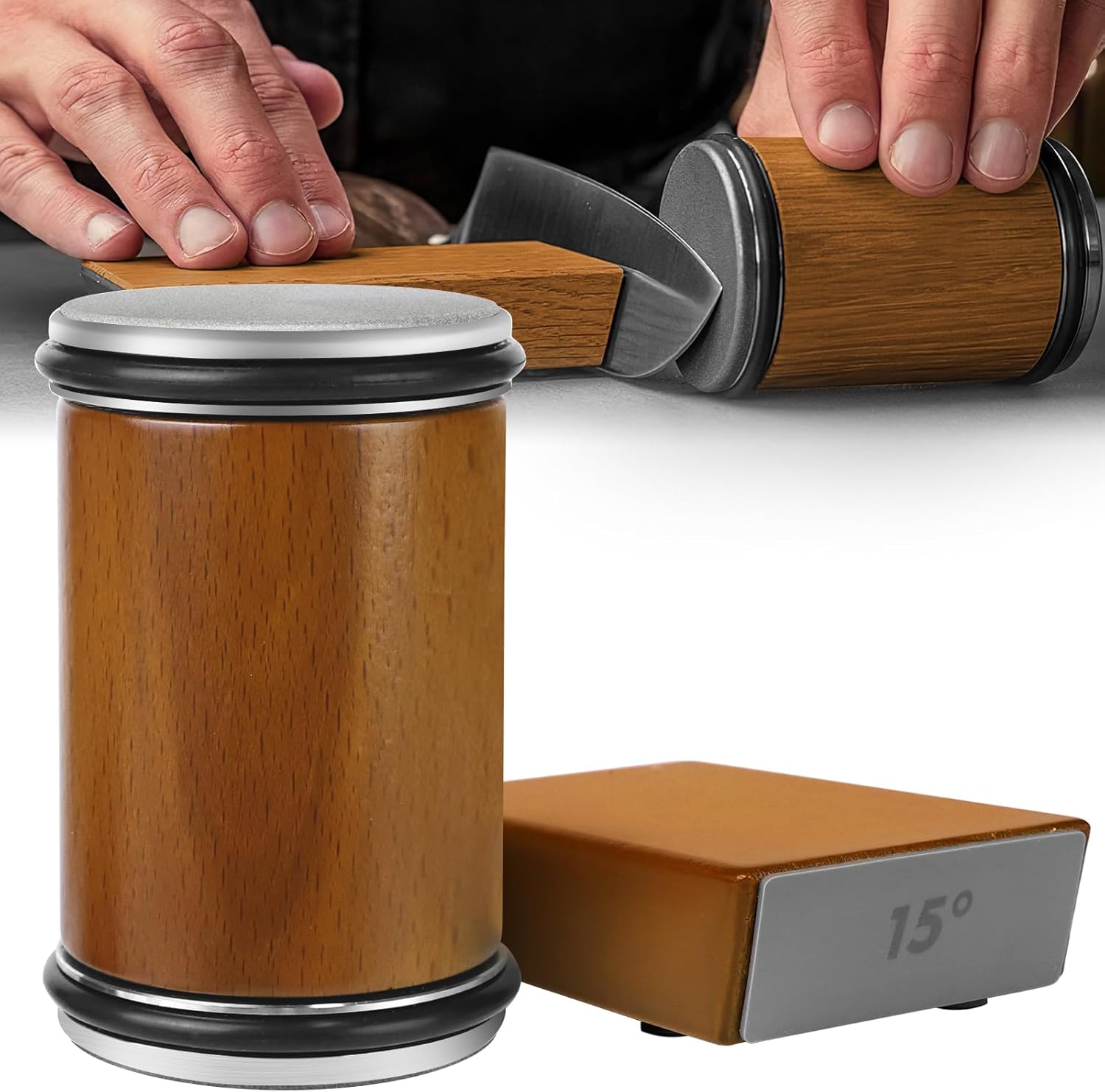 Knife Sharpening | Rolling Edge Sharpener | Fast & Precise Sharpening | Blade Power