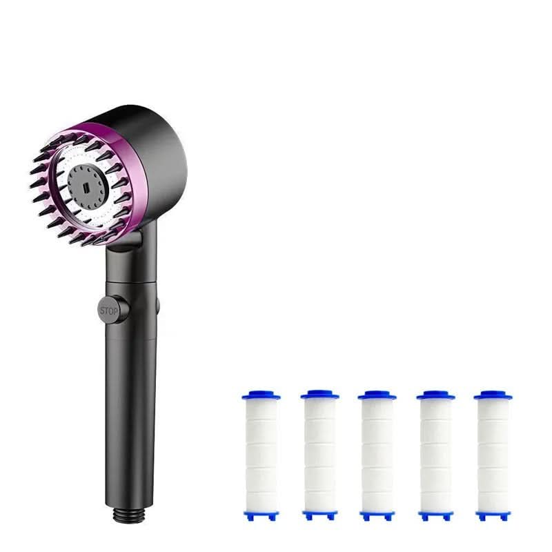 High-Pressure Shower Head with 3 Spray Settings