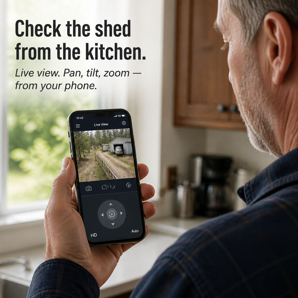 SecureVue™ — Protect Your Property Without Wires, Wi-Fi, or Power Sources
