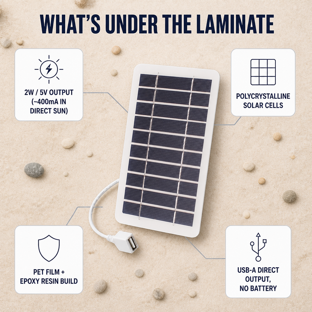 SolaraFlex™ — Attach to Your Pack, Recharge Power Banks on the Go While Hiking
