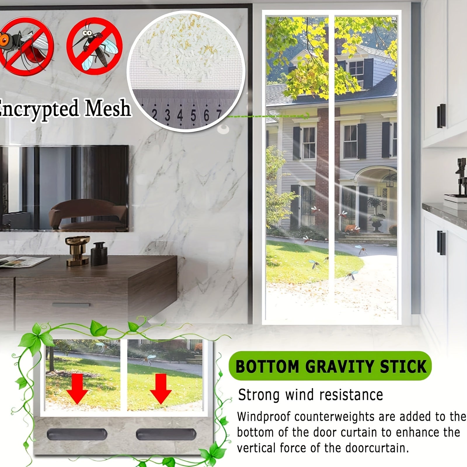 EasyPass – Magnetic Screen Door for Effortless Entry