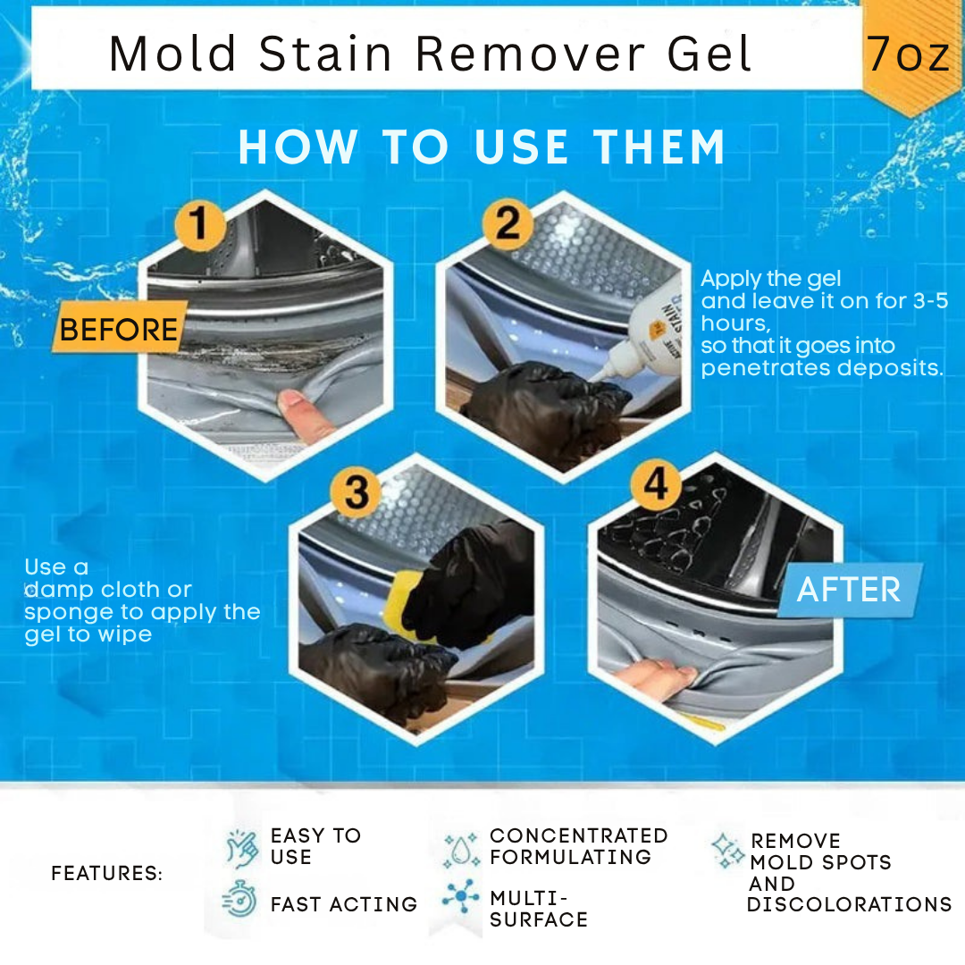 MoldClearX™ Gel — Crush Mold Fast for a Fresh, Inviting Home You’ll Love