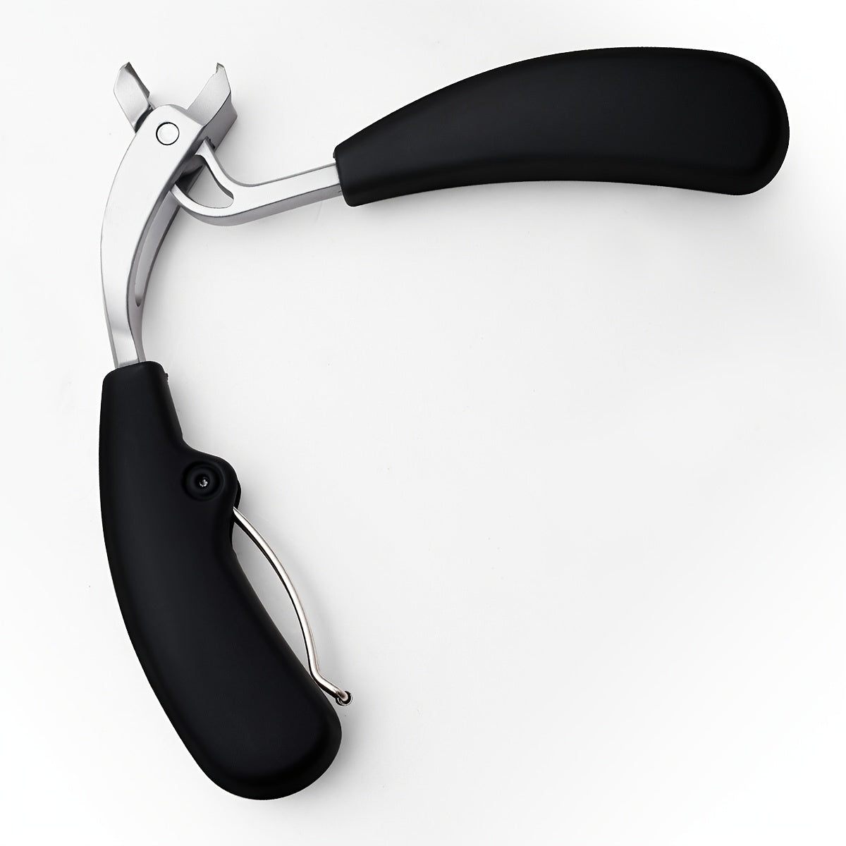 PrecisionPlus - 1pc Ergonomic Long Handle Nail Clippers in Stainless Steel