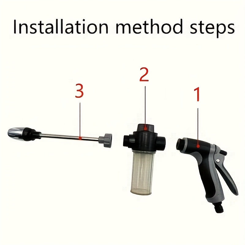 AquaBlast – Multi-Functional High-Pressure Cleaning Gun