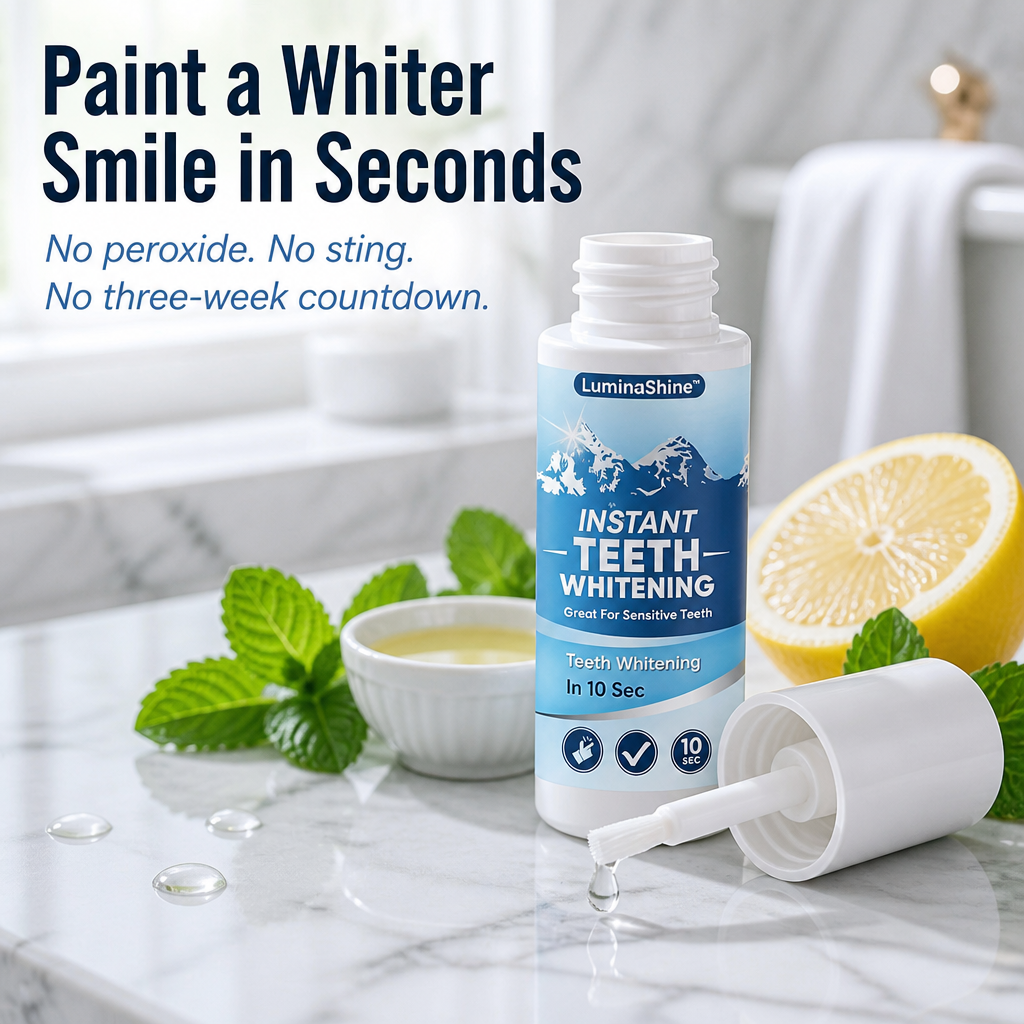 GlowVeil™ — Instantly Paint On Pure, Pain-Free Brilliance for Your Smile