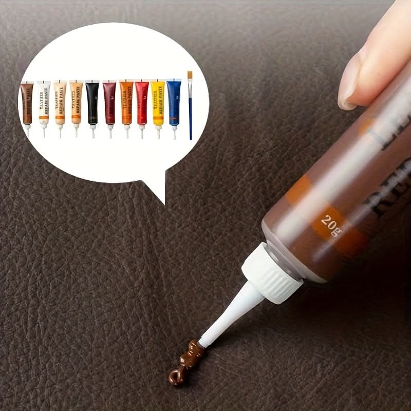 Leather and Vinyl Repair Kit for Quick DIY Restoration