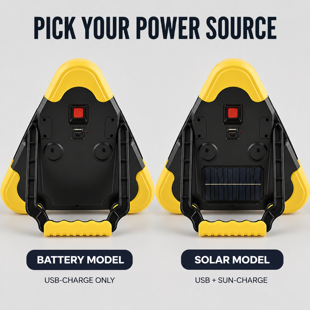 BlazeGuard™ — Illuminate the Night, Signal the Road & Power Your Phone