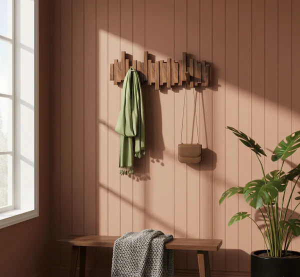 Wall Closet | Sleek Wall Hooks | Space-Saving Foldaway | HookHaven