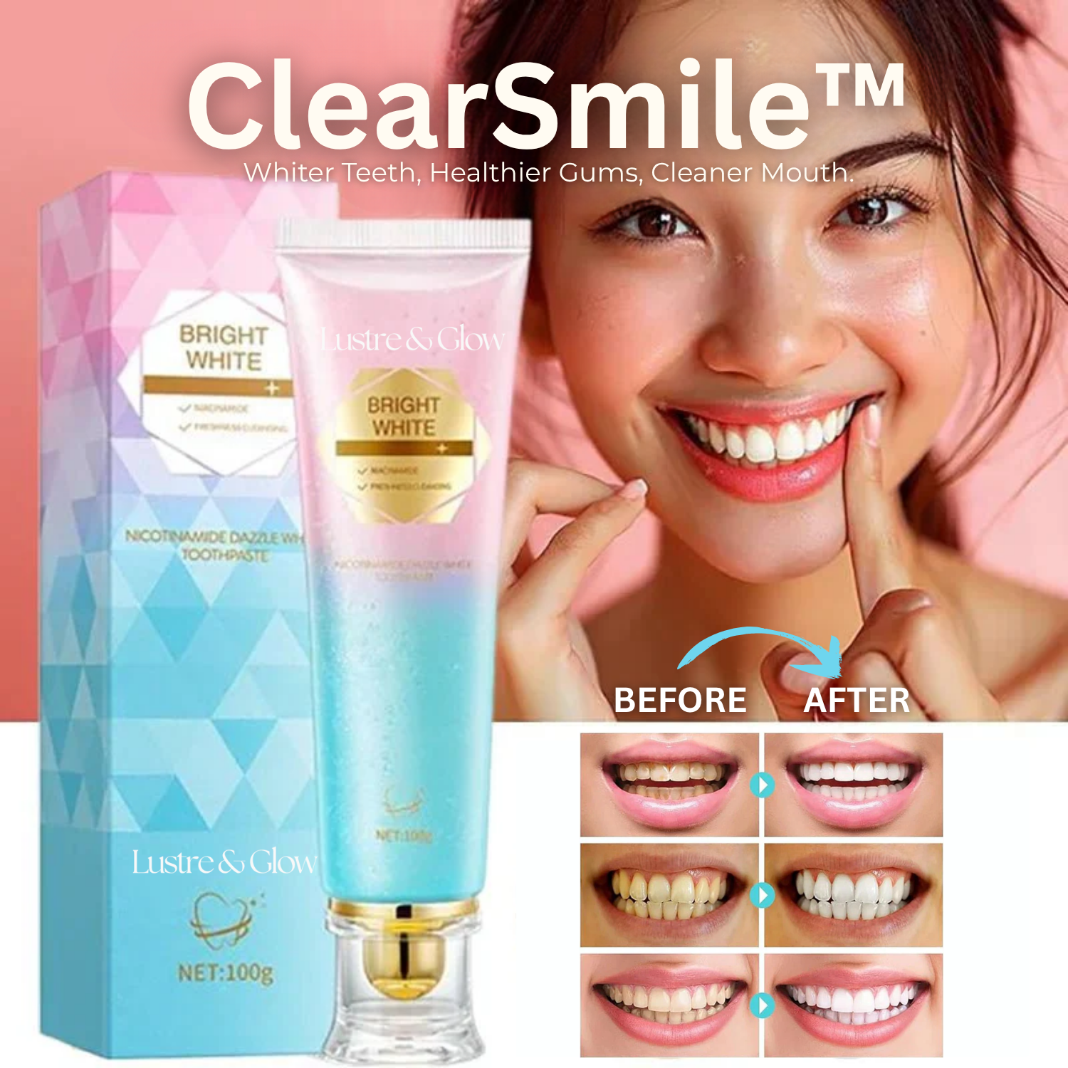LumaShine™ — Unleash a Radiant Smile That Boosts Your Confidence Every Day