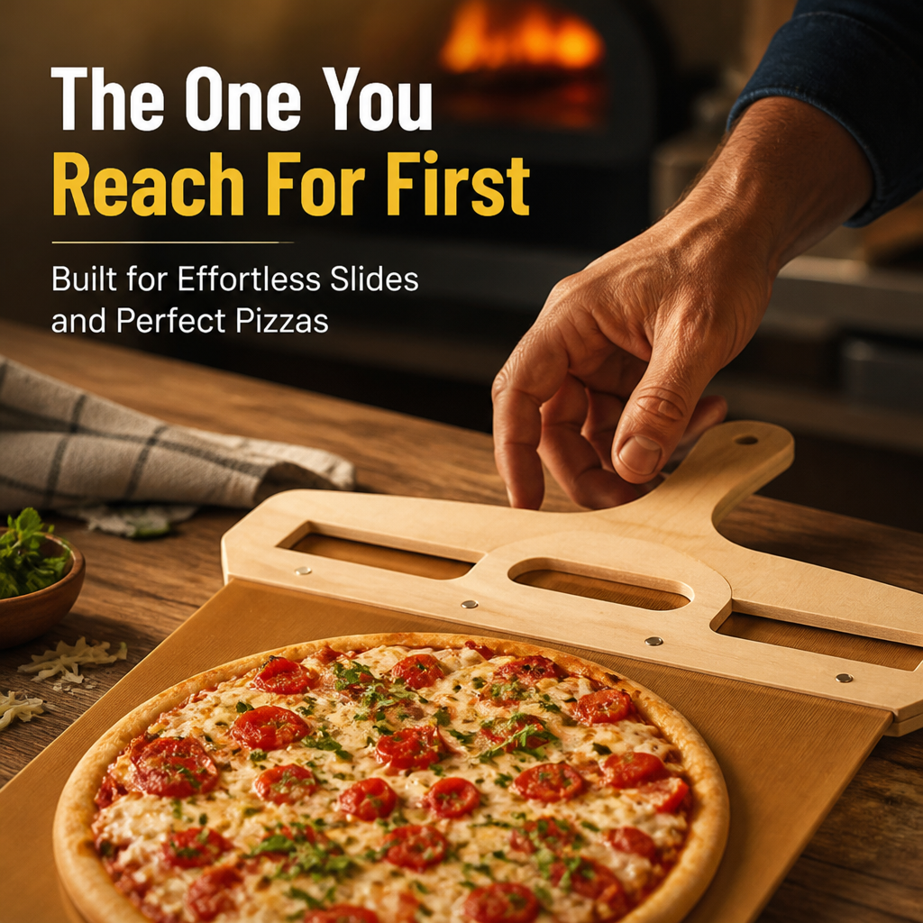 SliceSwerve™ — Glide Your Pizza Like a Pro with Crisp Crusts and Perfect Toppings Every Time