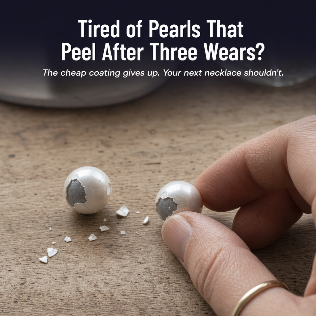 LuminaChic™ — Double Pearl Strands That Resist Peeling and Skin Discoloration