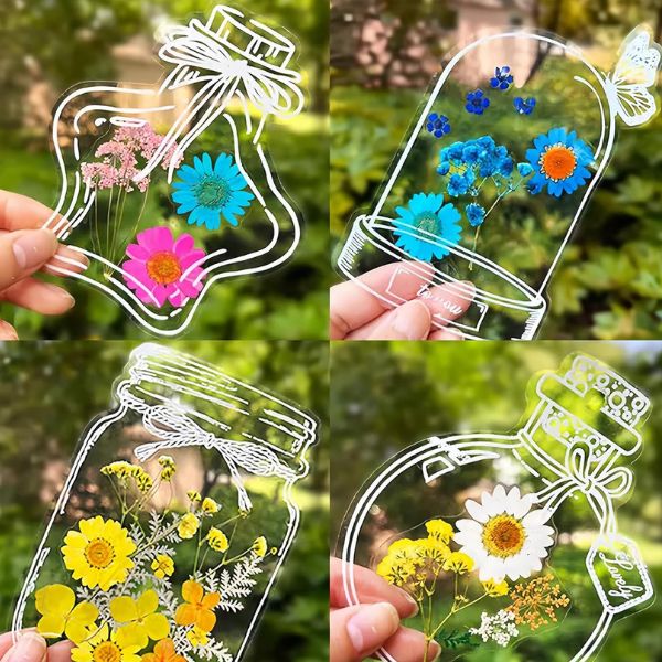 NatureNest™ Clear Stickers — Transform Your Keepsakes into Living Memories