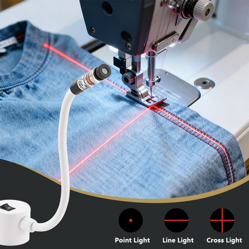 LaserLinePro™ — Unlock Flawless, Stress-Free Stitching That Brings Your Creations to Life