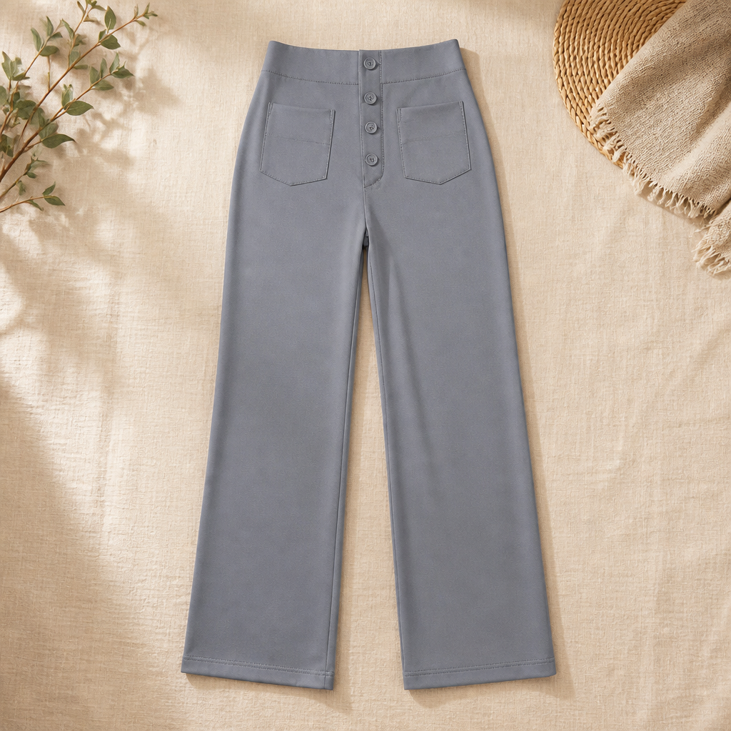 VelviaFlex™ High-Waist Stretch Pants — Smooth Your Waist, Move Freely, Own Every Moment