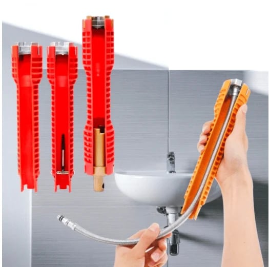 GripMax™ Pro Wrench — Conquer Tight Spaces and Fix Plumbing Without the Struggle