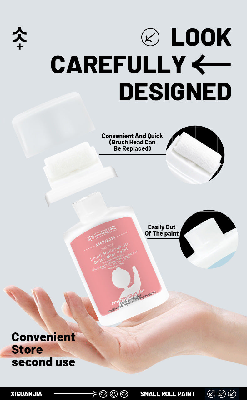 VividTouch™ Precision Roller — Effortless Wall Fixes for Flawless, Stress-Free Touch-Ups