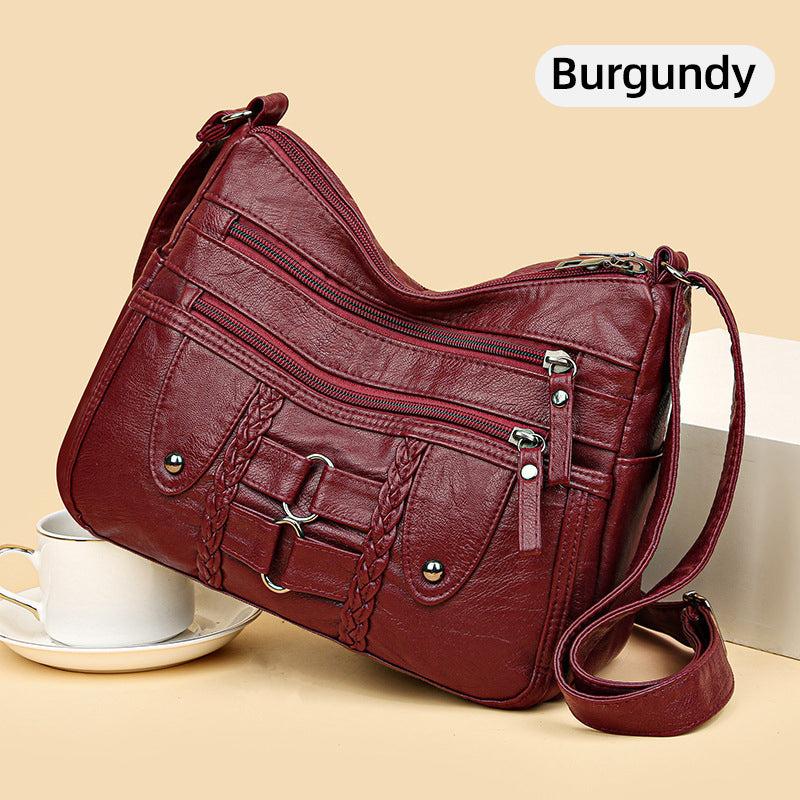 VeroLuxe™ Soft PU Leather Bag — Glide Through Your Day with Unshakable Style and Effortless Control