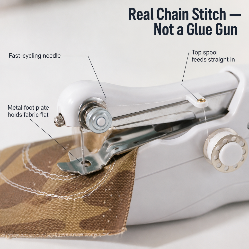 StitchLite™ — Fix Hems, Patches & Rips In Less Than A Minute
