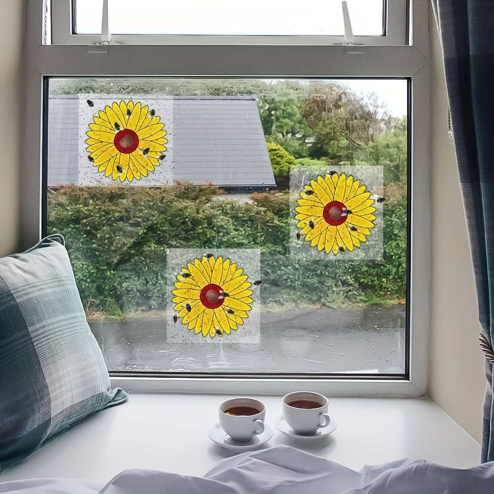Window Insect Traps for Kitchens and Plants – Sticky Fly Catchers