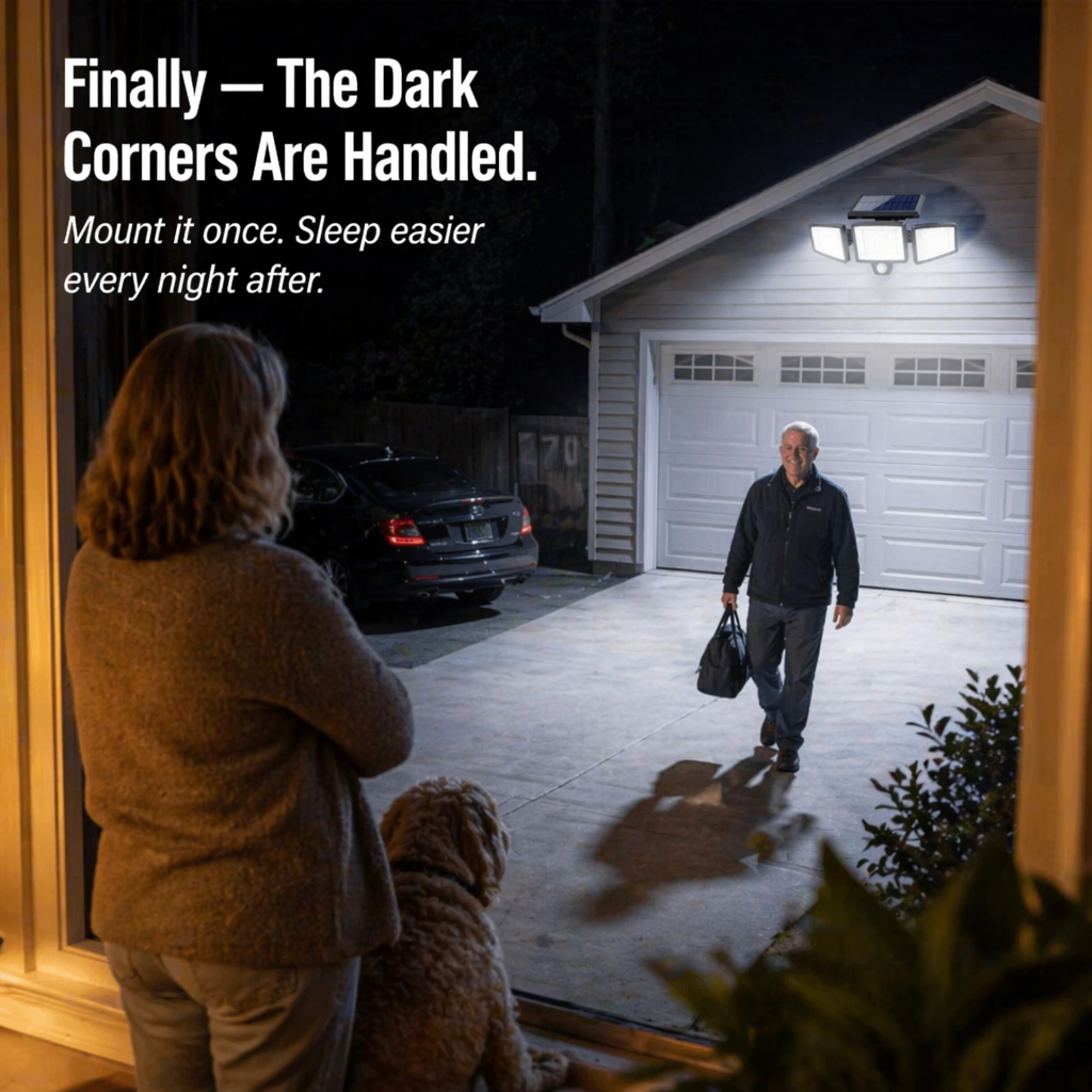 LumaRay™ — Illuminate Every Shadowy Spot With 270° of Solar Motion-Sensing Light