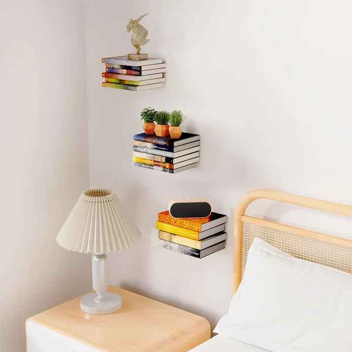 HoverShelf™ — Instantly Clear Clutter with Mesmerizing Floating Bookshelves