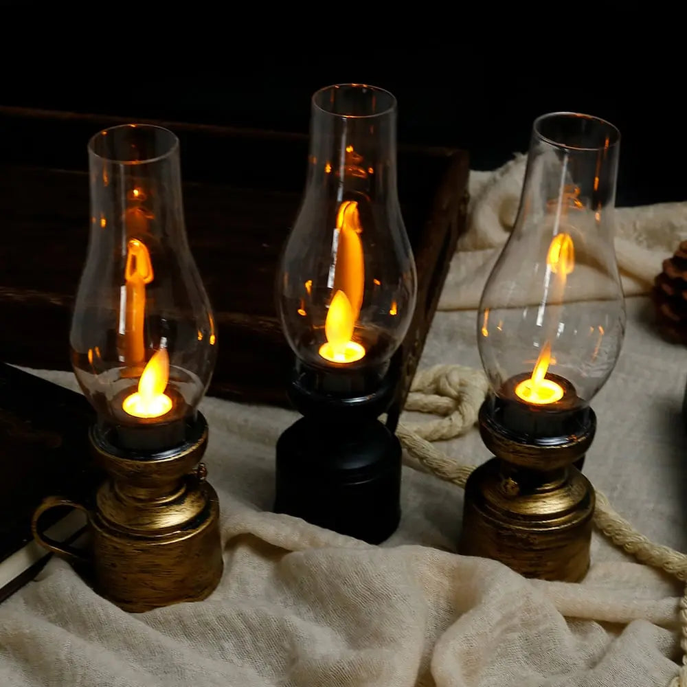 LED Lantern — Warm Glow, Zero Fire Hazard