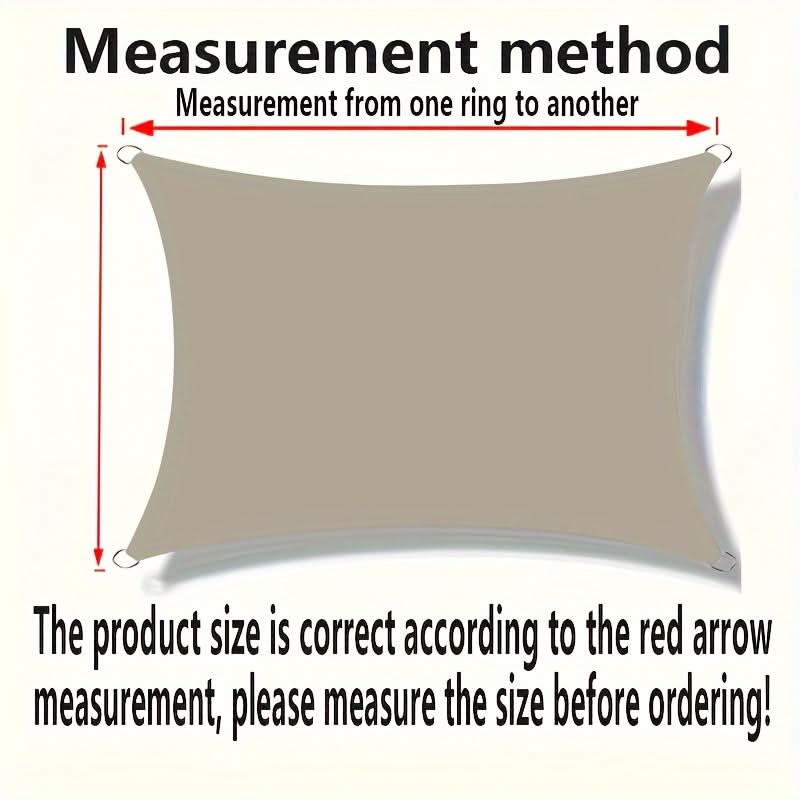 Outdoor Canopy Shade Sail for Sun Protection