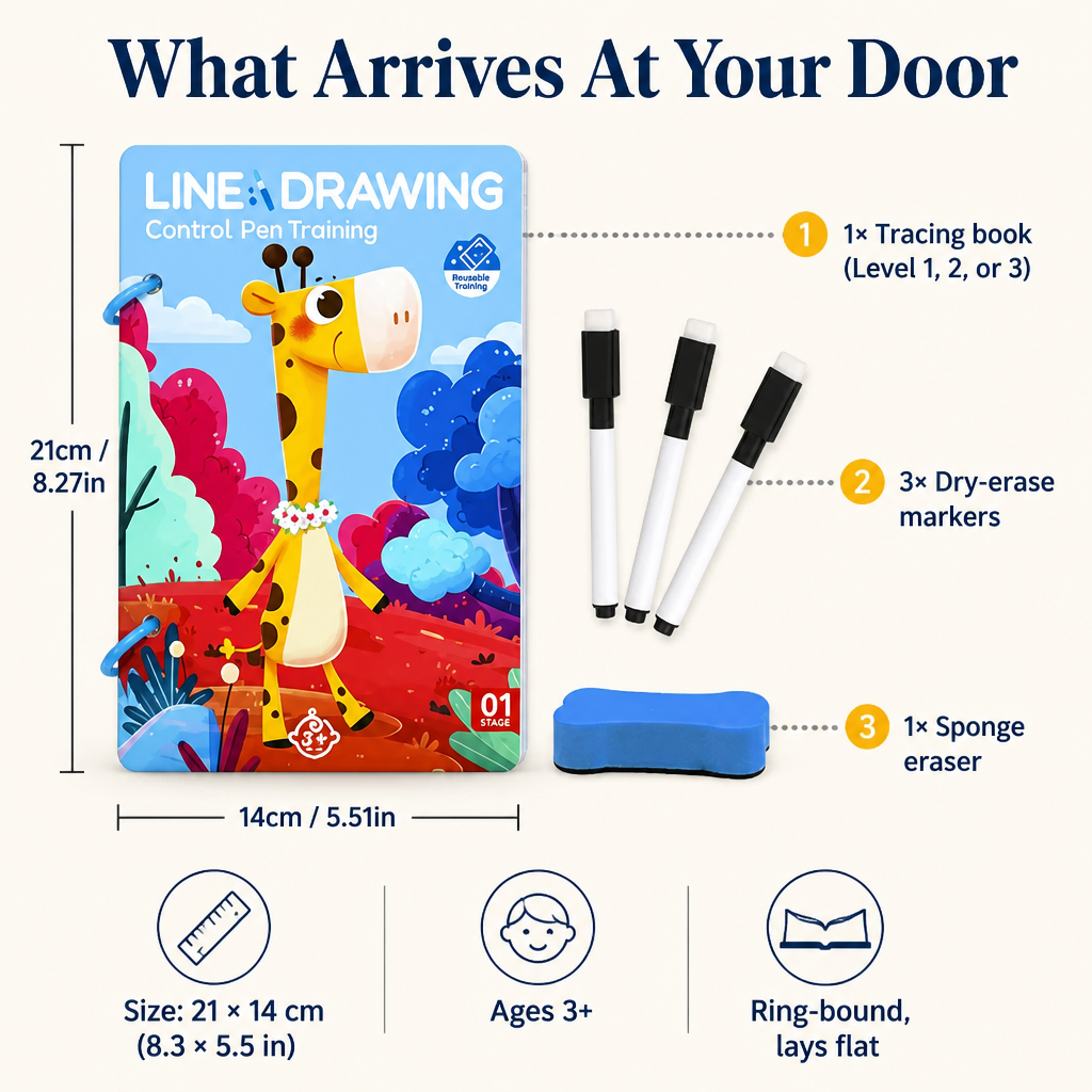 ScribbleRise™ — Swap Tablet Time for Tracing Fun Your Kid Will Want Again