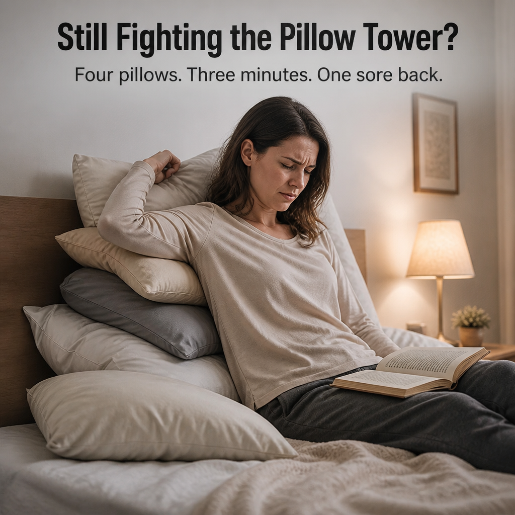 SpinaRest™ — Effortless Back and Neck Support for Cozy, Pain-Free Evenings