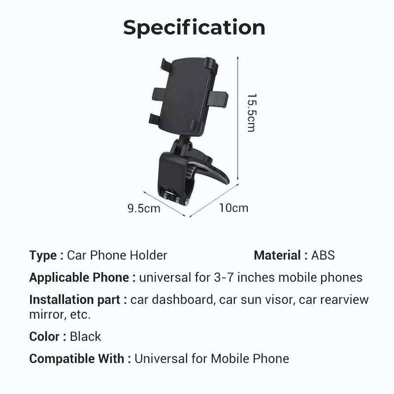 TahliHold™ — Drive Confidently with Instant, Unshakable Phone Access